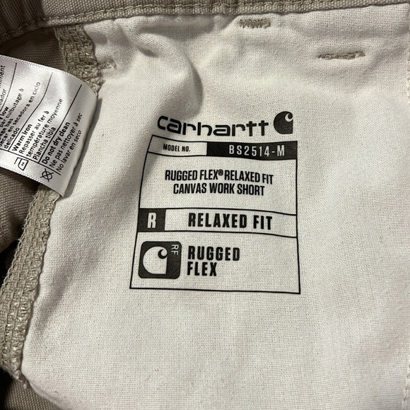 Carhartt Men's Rugged Flex Relaxed Fit Canvas Work Short Size 42 - Picture 14 of 15